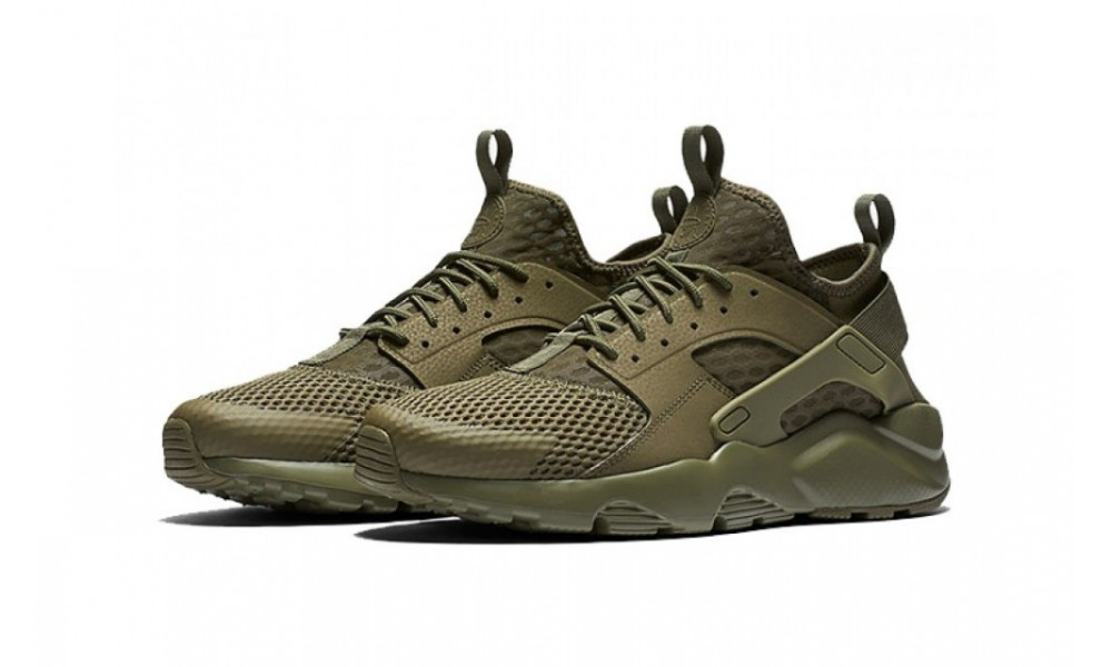 Nike huarache green on sale